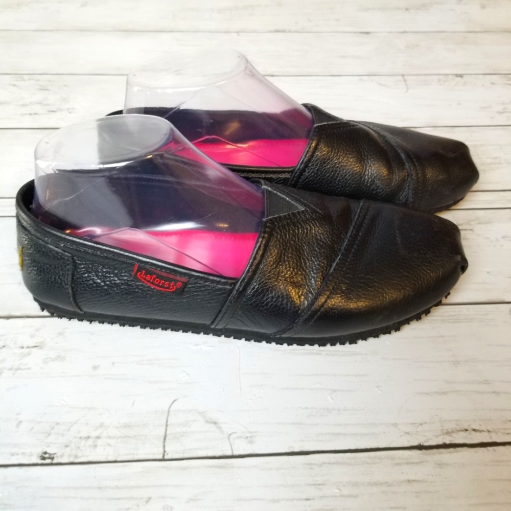 Laforst Leather Slip Resistant Slip On Loafer